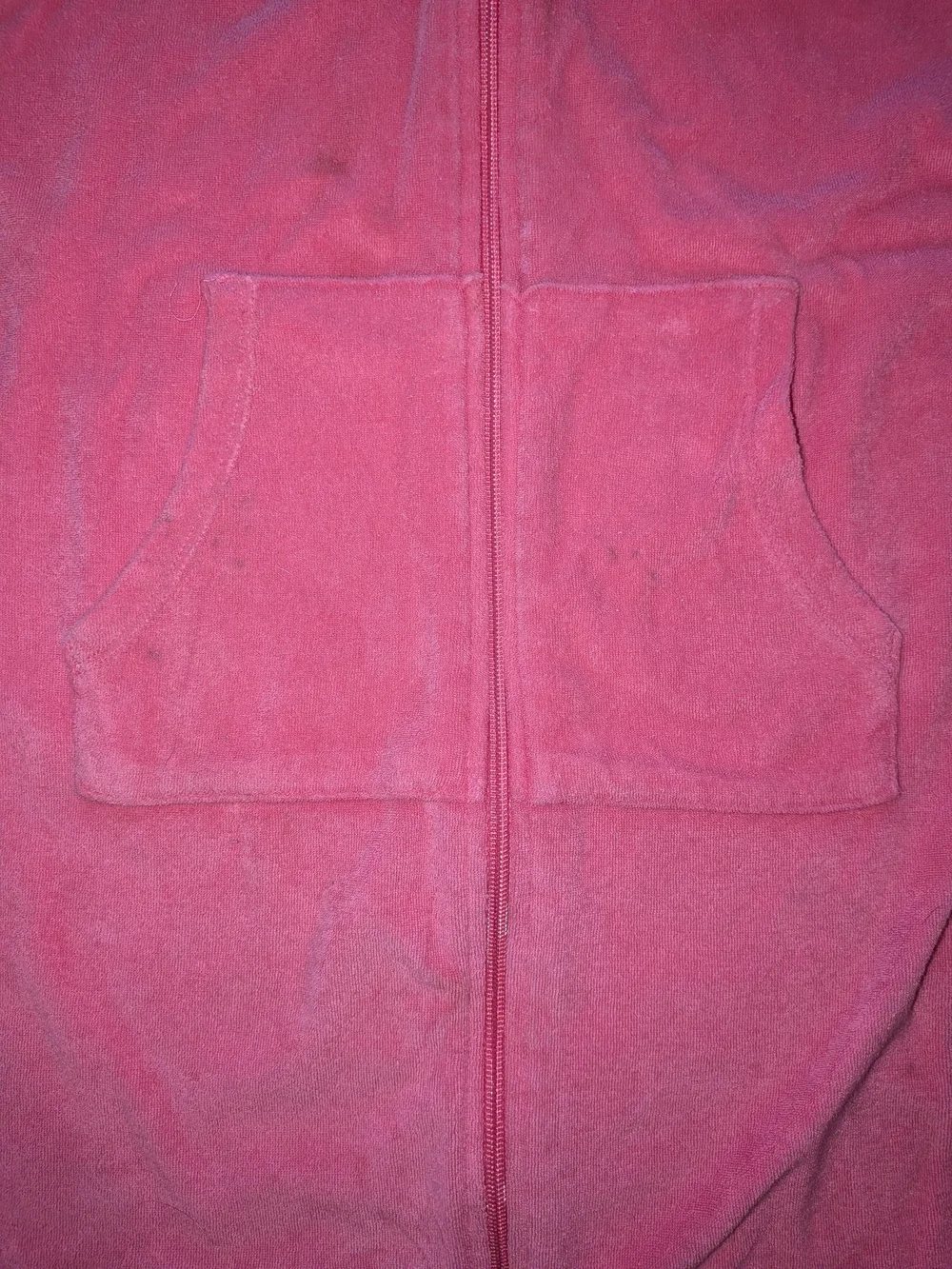 wonder nation Coral Pink Kids Zip-Up Swim Coverup Hoodie